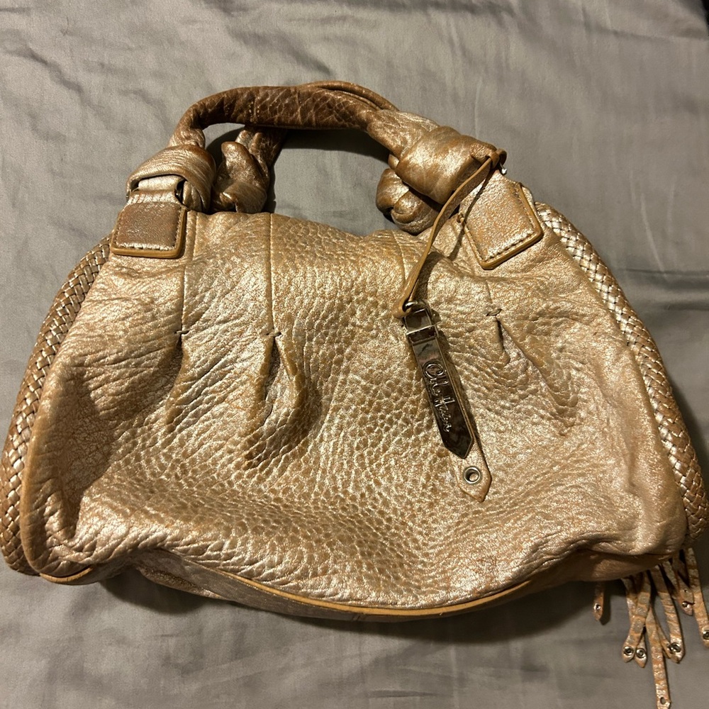 Cole Haan Metallic Gold Shoulder Bag